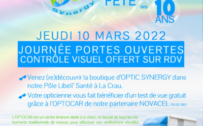 OPTIC SYNERGY fête ses 10 ans