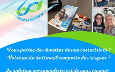 Les Lunettes de Sécurité à la Vue : prévention et protection au cœur de votre environnement professionnel.