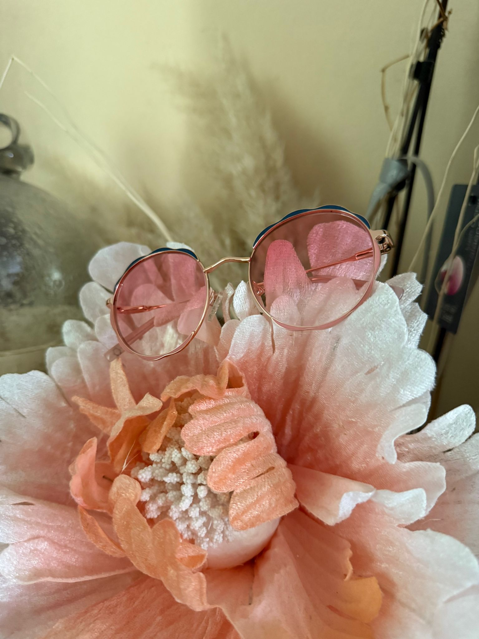 Verre transition superstyle coloris rubis avec dégradé en intérieur