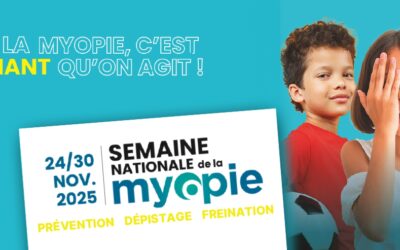 Semaine nationale de la myopie 2025 : agir maintenant pour protéger la vision des enfants